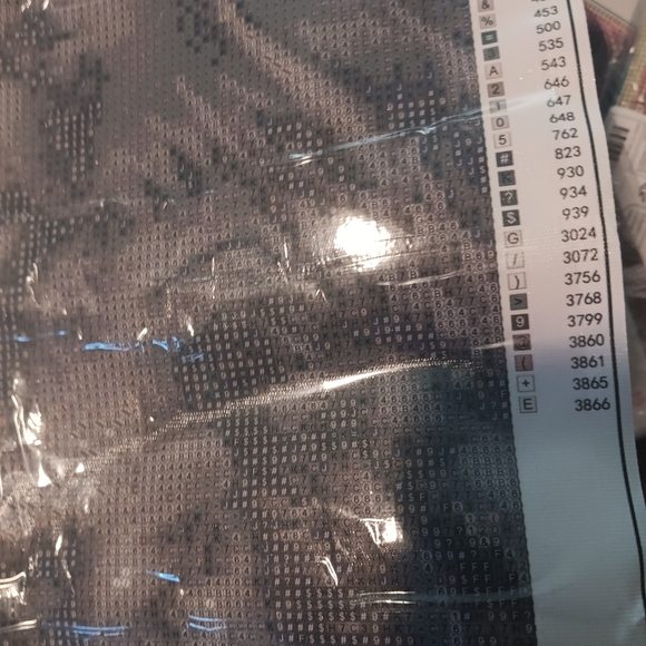 Gothic Theme Woman, Dragon And Castle Diamond Art Paint Kit 50x50 - Picture 4 of 8